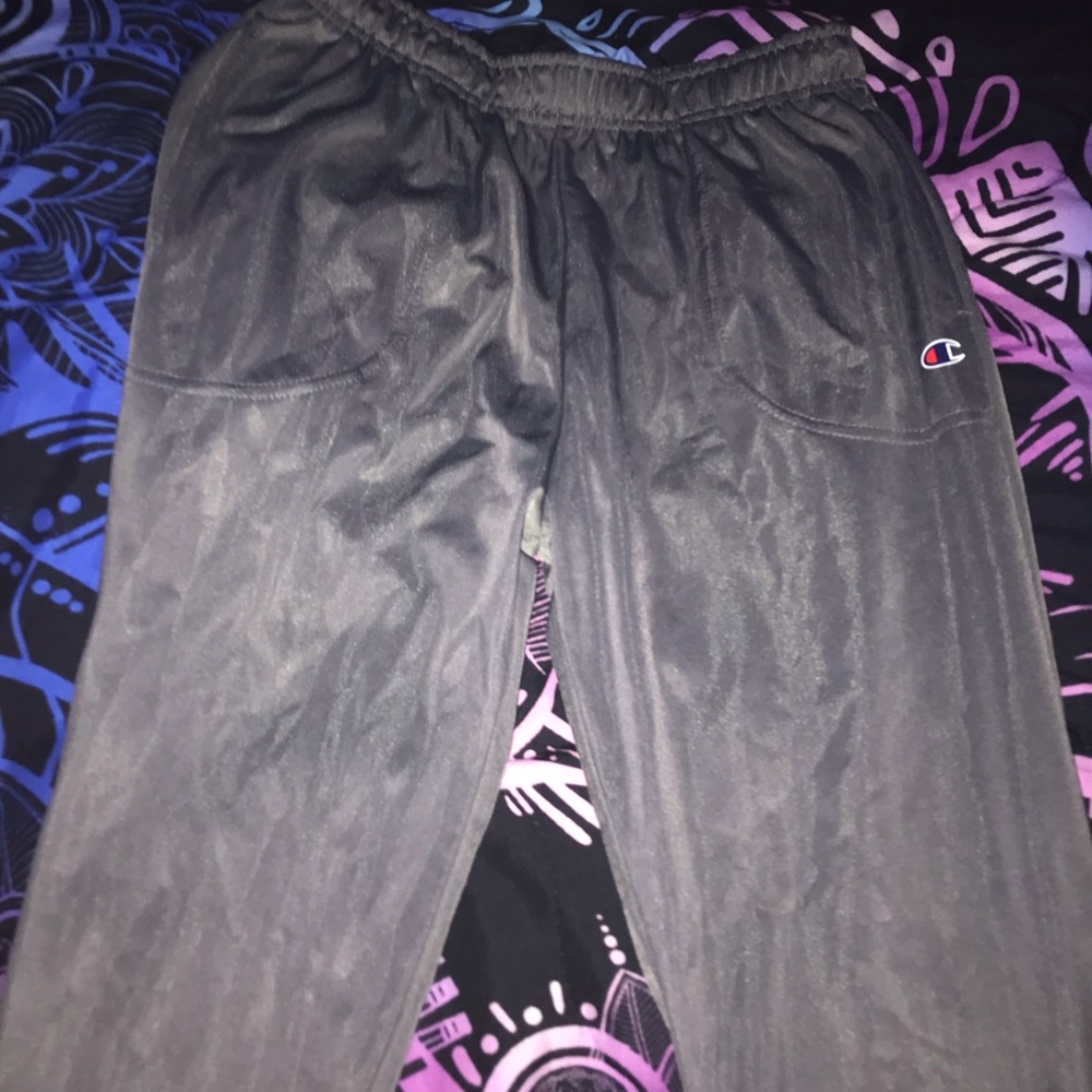 grey champion sweat pants